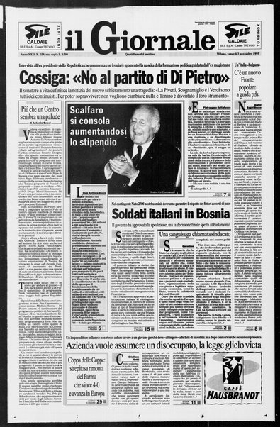 Il giornale : quotidiano del mattino